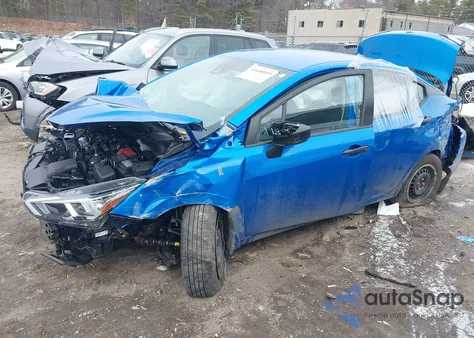 2024 Nissan Versa 1.6 S z USA, uszkodzony, nr VIN 3N1CN8BV2RL921838